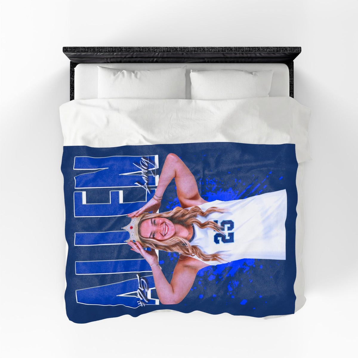 Landry Allen 60"-80" Plush Blanket