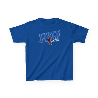 Elise Jensen Cursive Combo Kids Tee