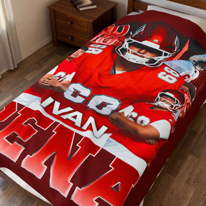 Ivan Pena 60"-80" Plush Blanket