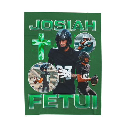 Josiah Fetui 60"-80" Plush Blanket