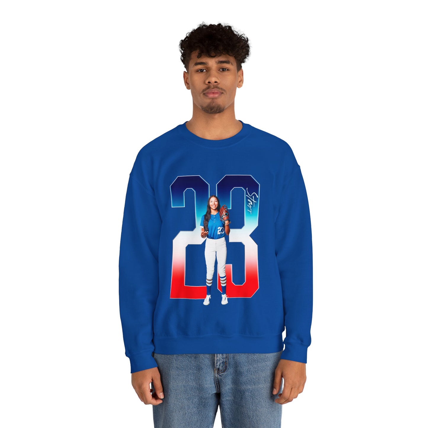 Taylan Starr Player Icon Number Crewneck Sweatshirt