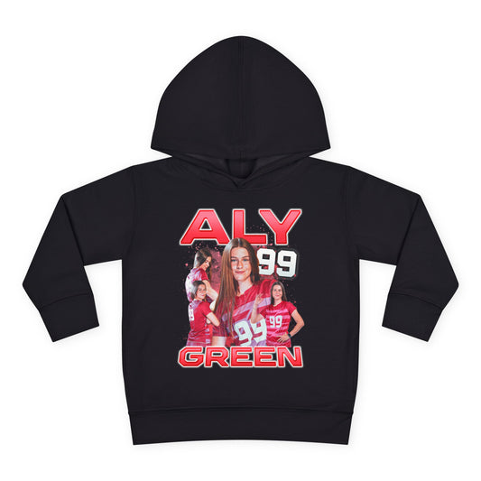 Aly Green Toddler Pullover Hoodie