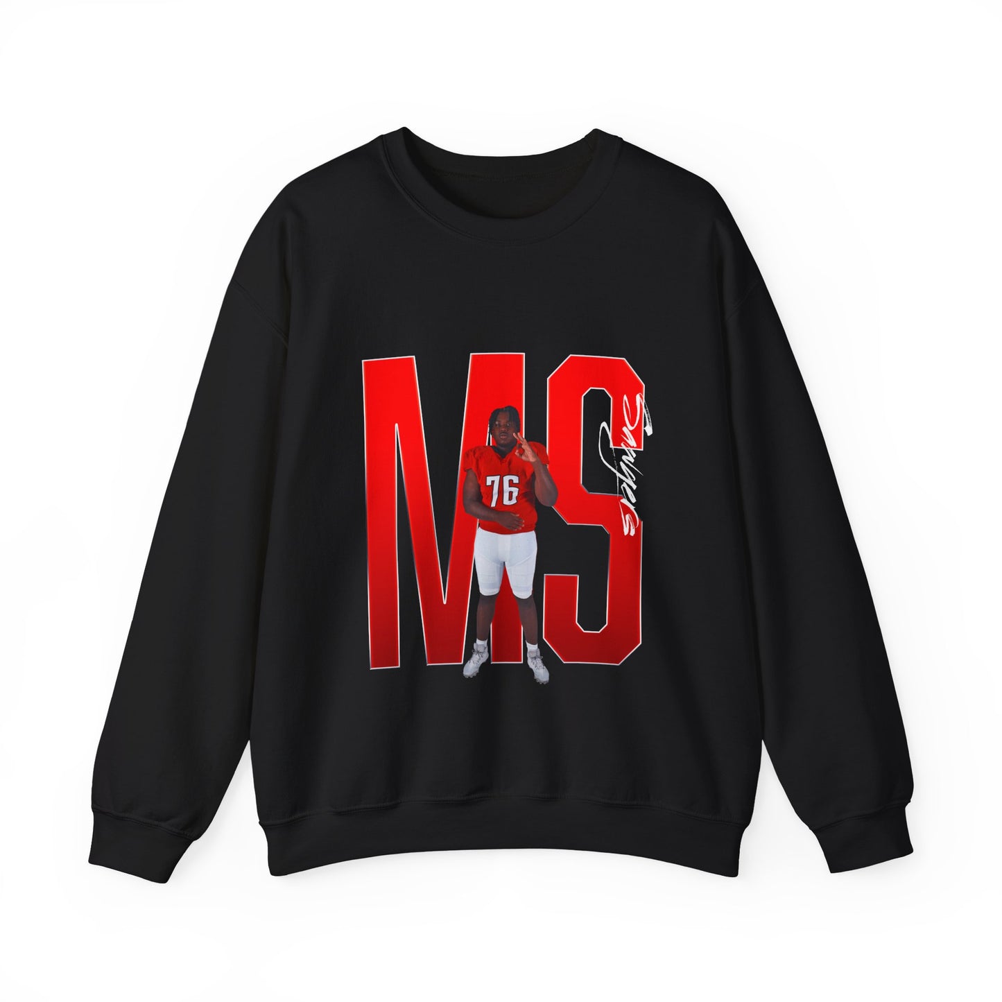 Myles Sawyers Player Icon Initials Crewneck Sweatshirt