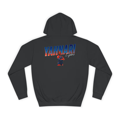 Yahnari Lyons Cursive Combo Colored Premium Hoodie