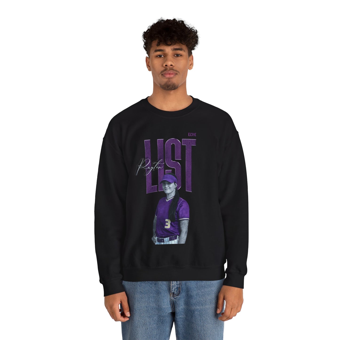 Payton List Faded Glory Crewneck Sweatshirt