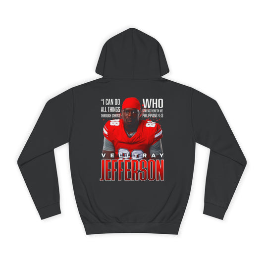 Velltray Jefferson Featured Quote Premium Hoodie