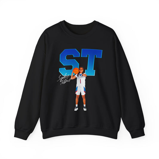 Sydne Tolbert Big Initials Colored Crewneck Sweatshirt