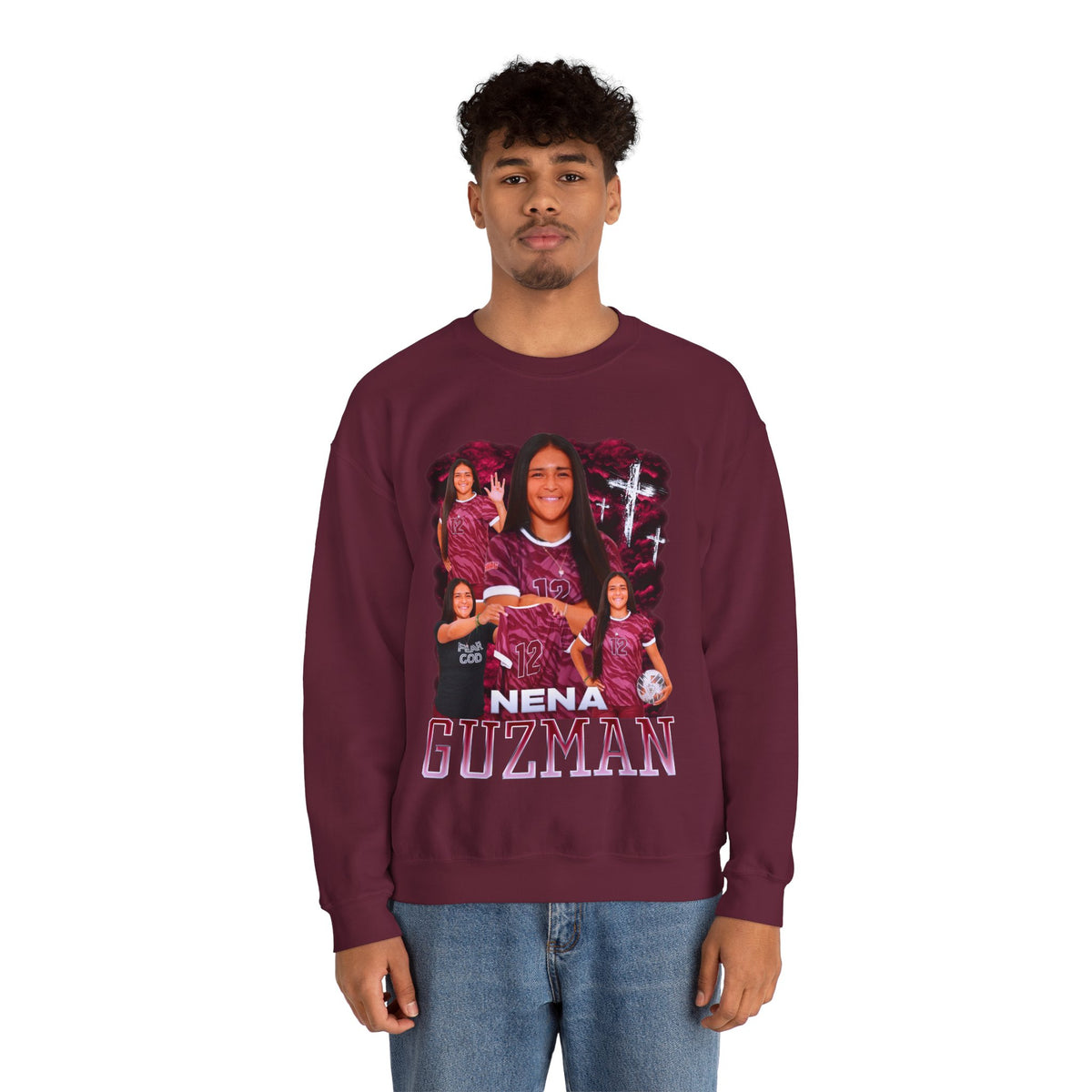 Nena Guzman Crewneck Sweatshirt