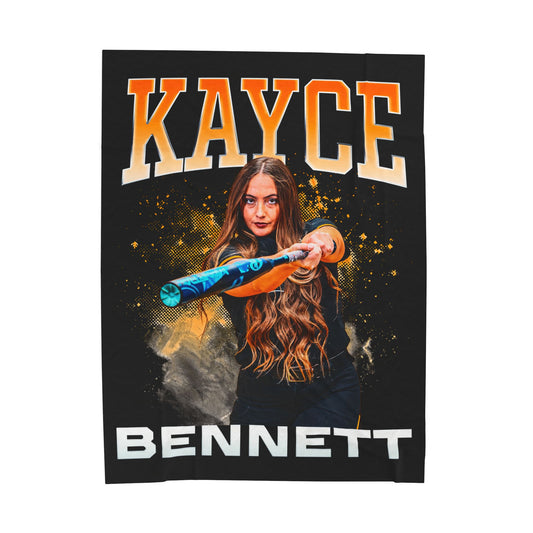 Kayce Bennett 60"-80" Plush Blanket
