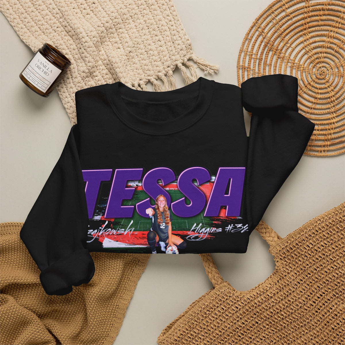 Tessa Czajkowski Higgins Lowkey Crewneck Sweatshirt