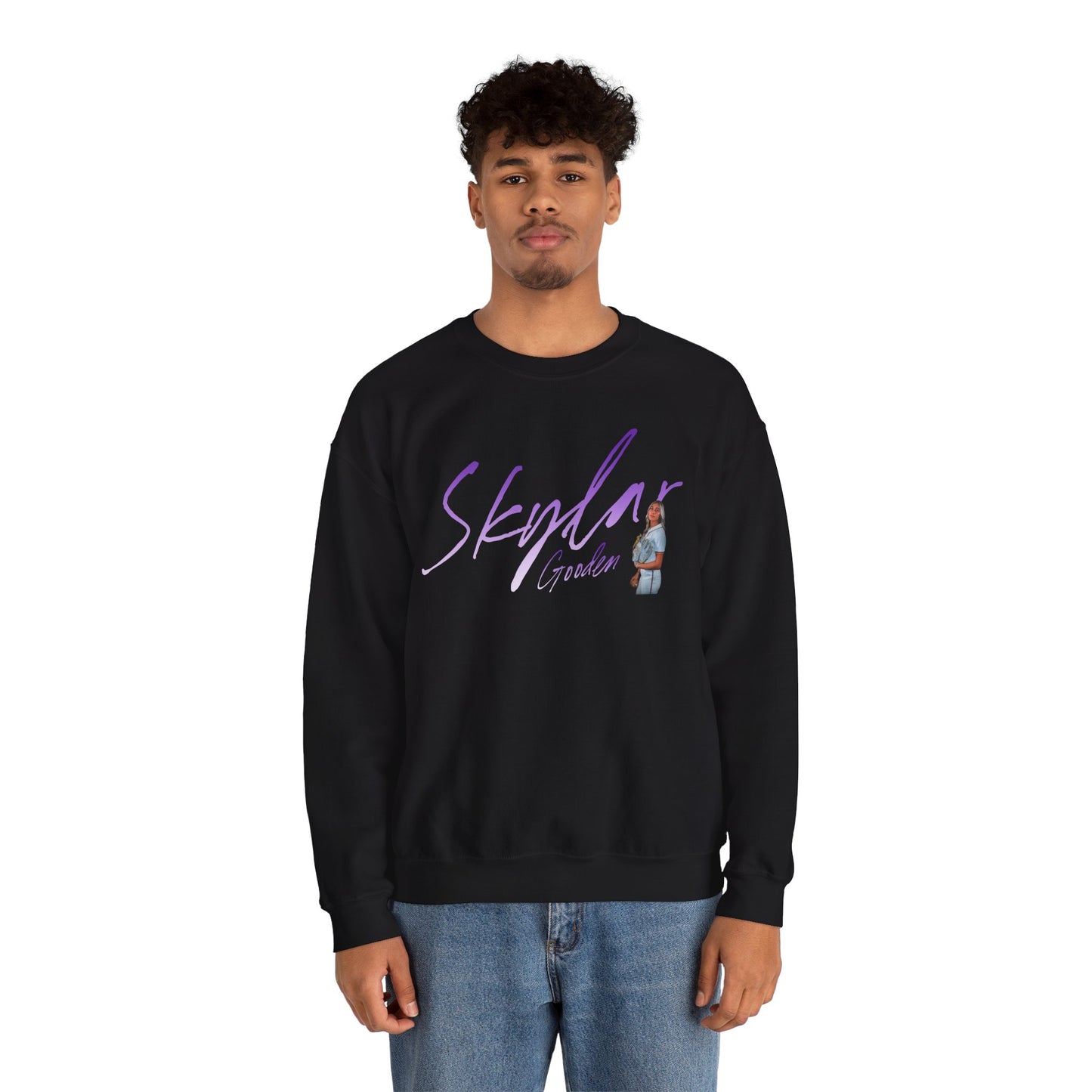 Skylar Gooden Cursive Crewneck Sweatshirt