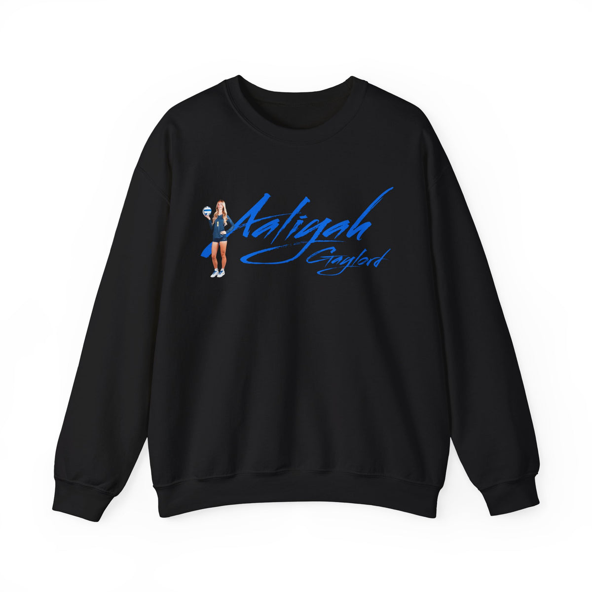 Aaliyah Gaylord Cursive Crewneck Sweatshirt
