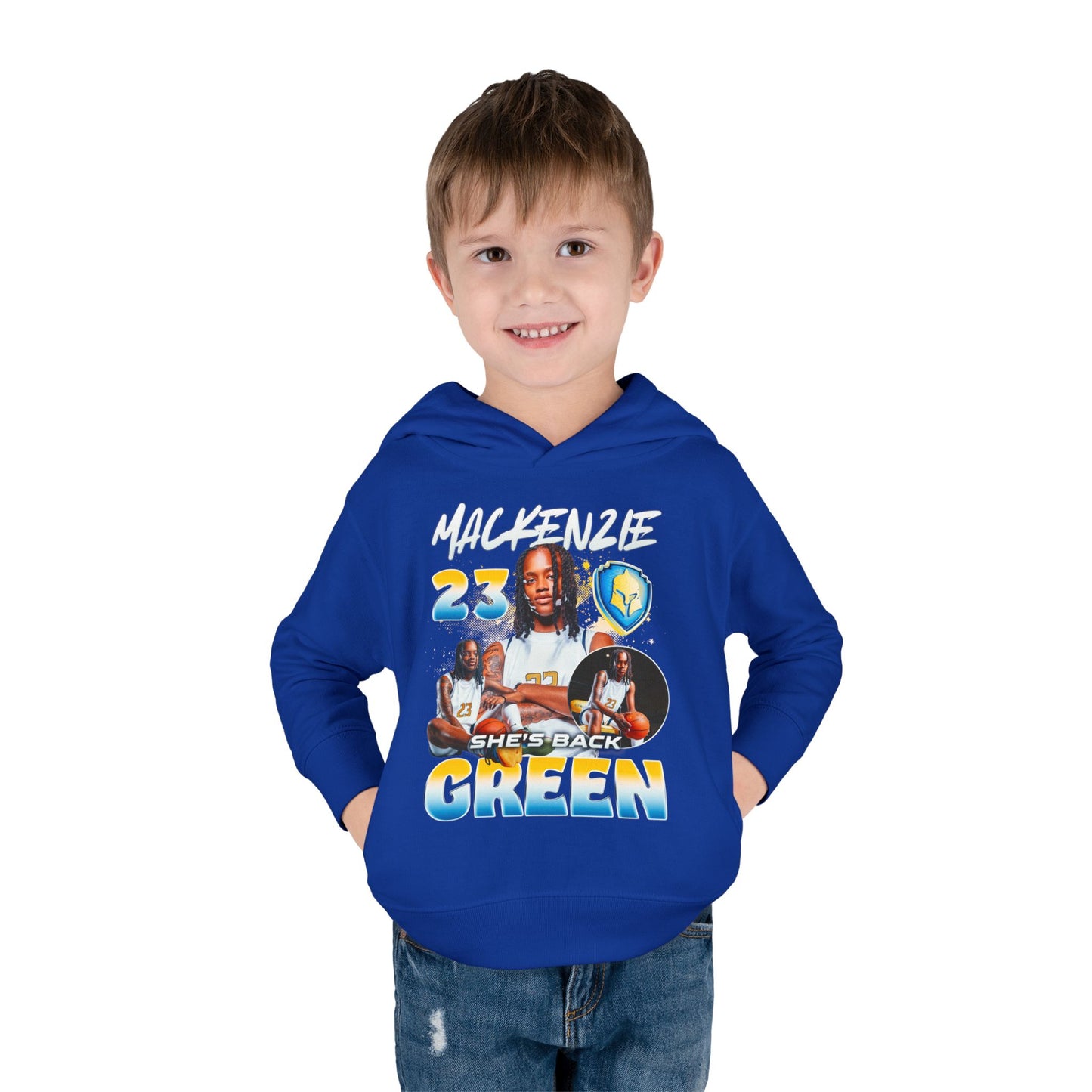 Mackenzie Green Toddler Pullover Hoodie