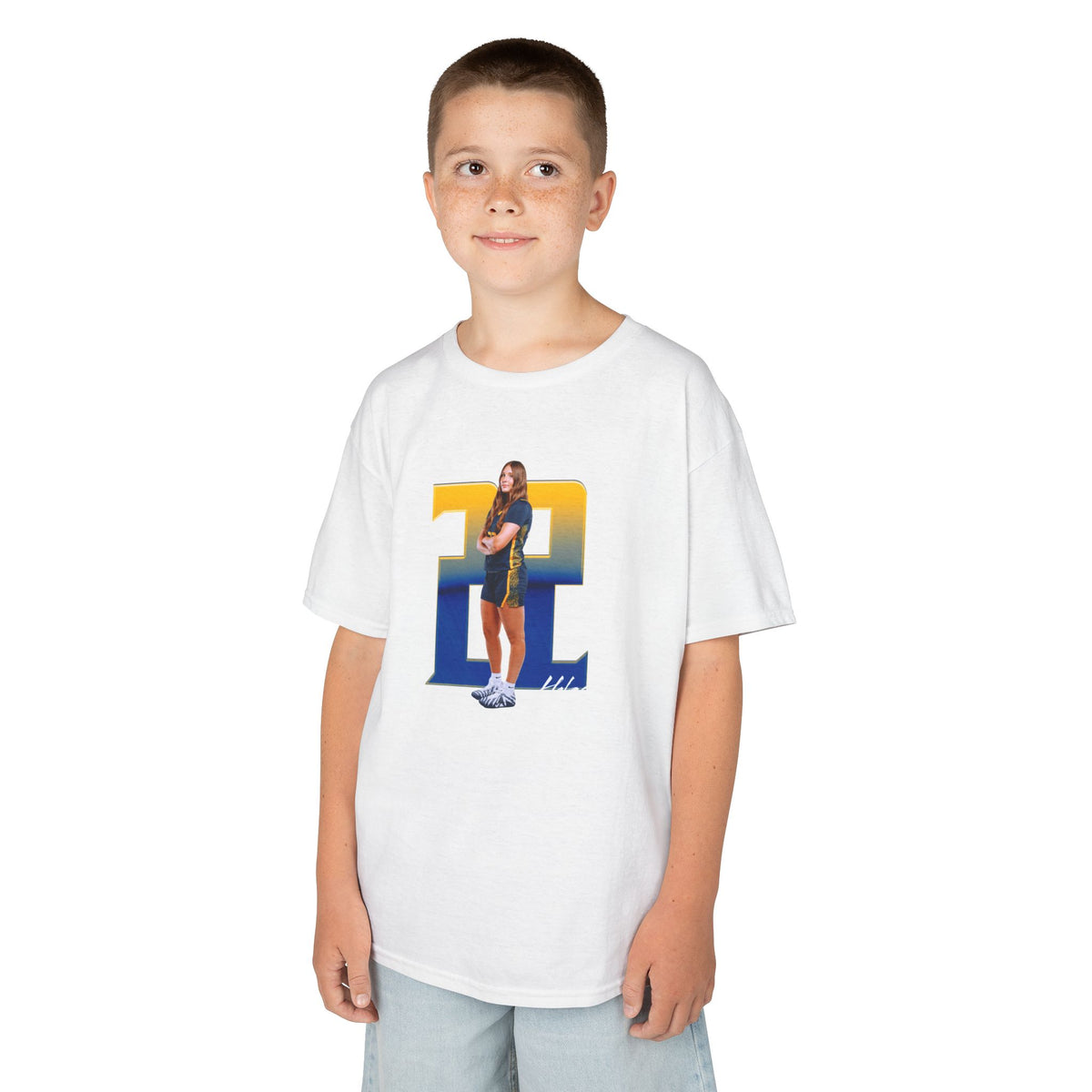 Gabby Helsom Player Icon Number Kids Tee