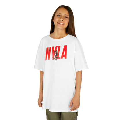 Nyla Cherry Cursive Combo Colored Kids Tee