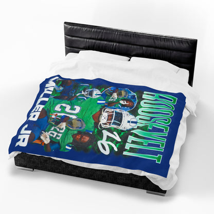 Roosevelt Miller Jr. 60"-80" Plush Blanket