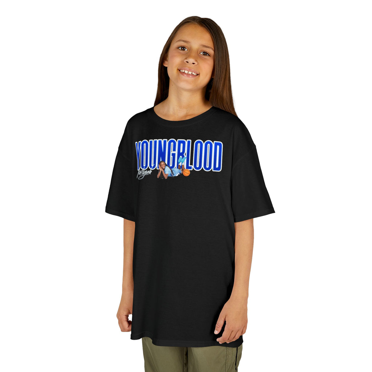 Aaliyah Youngblood Big Last Name Kids Tee