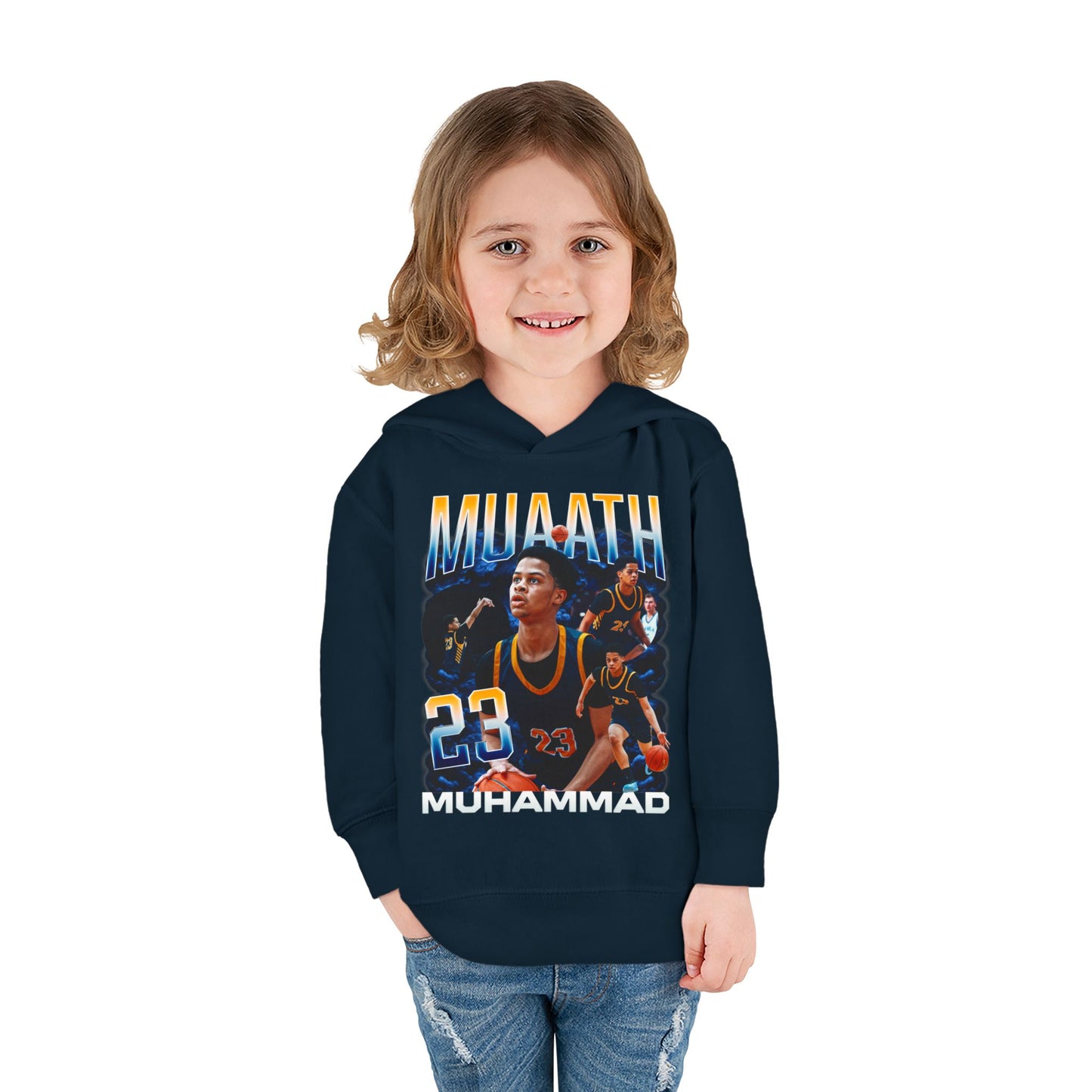Muaath Muhammad Toddler Pullover Hoodie