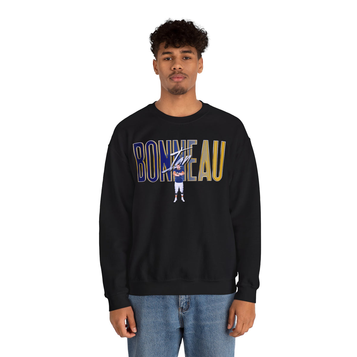 Ian Bonneau Big Last Name Crewneck Sweatshirt