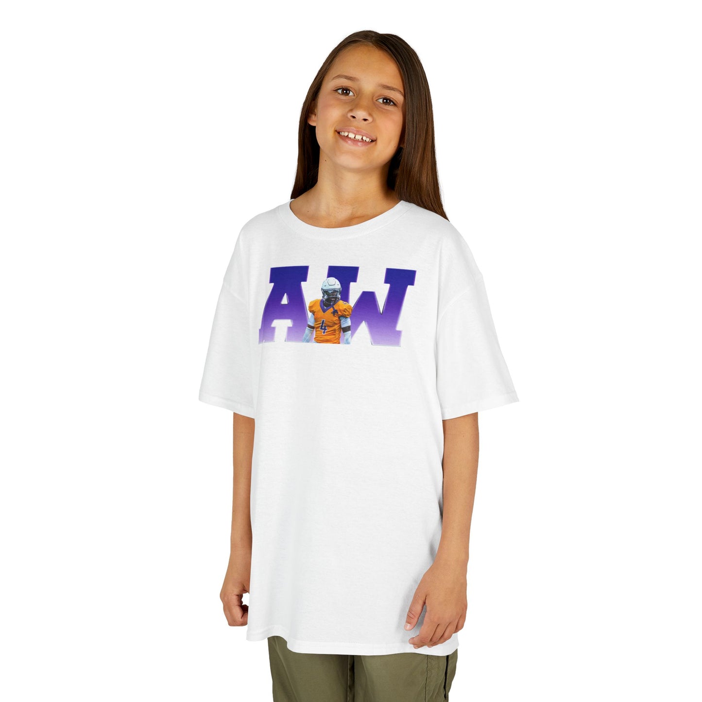 Amaun Williams Big Initials Kids Tee