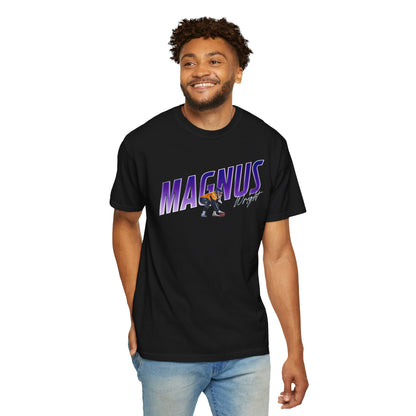Magnus Wright Cursive Combo Colored Premium Tee