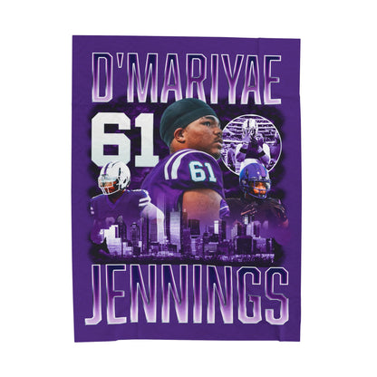 D'Mariyae Jennings 60"-80" Plush Blanket