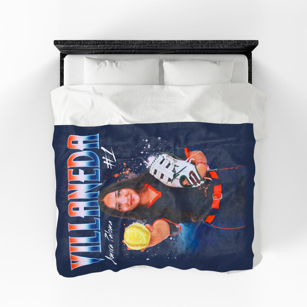 Amira Paloma Villaneda 60"-80" Plush Blanket
