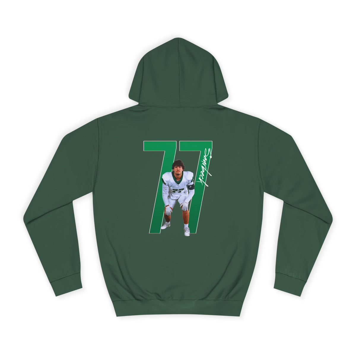 Jacob Saurbeck Player Icon Number Premium Hoodie