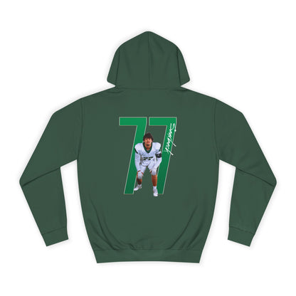 Jacob Saurbeck Player Icon Number Premium Hoodie