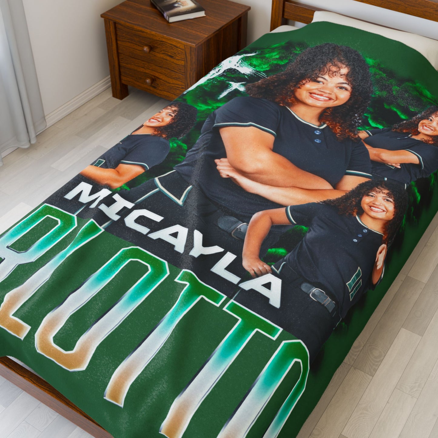 Micayla Arlotto Faith Based 60"-80" Plush Blanket