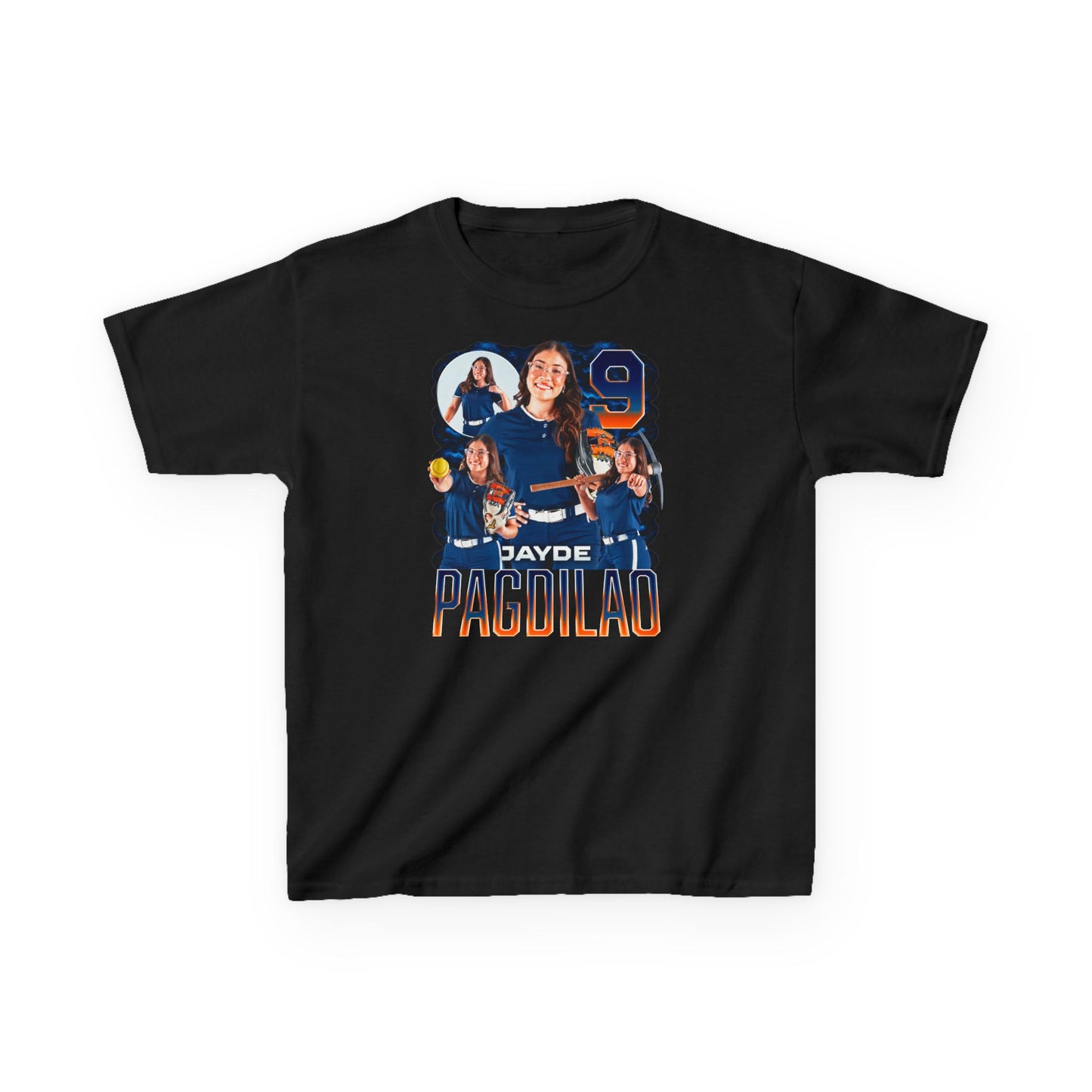 Jayde Pagdilao Name & Number Combo Kids Tee