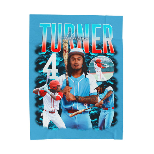 Hassan Turner 60"-80" Plush Blanket