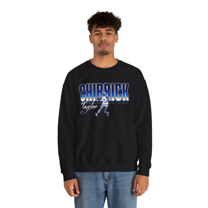 Taylee Chirrick Curved Combo Colored Crewneck Sweatshirt