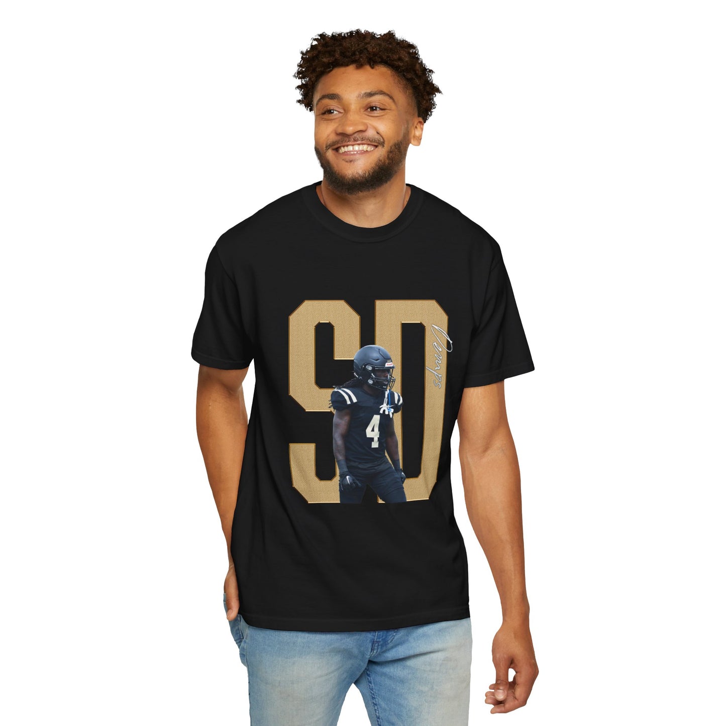 Semaj Demps Player Icon Initials Premium Tee