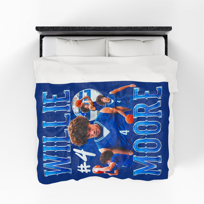 Willie Moore 60"-80" Plush Blanket