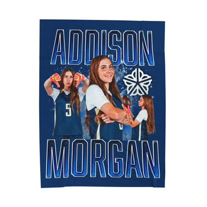 Addison Morgan 60"-80" Plush Blanket