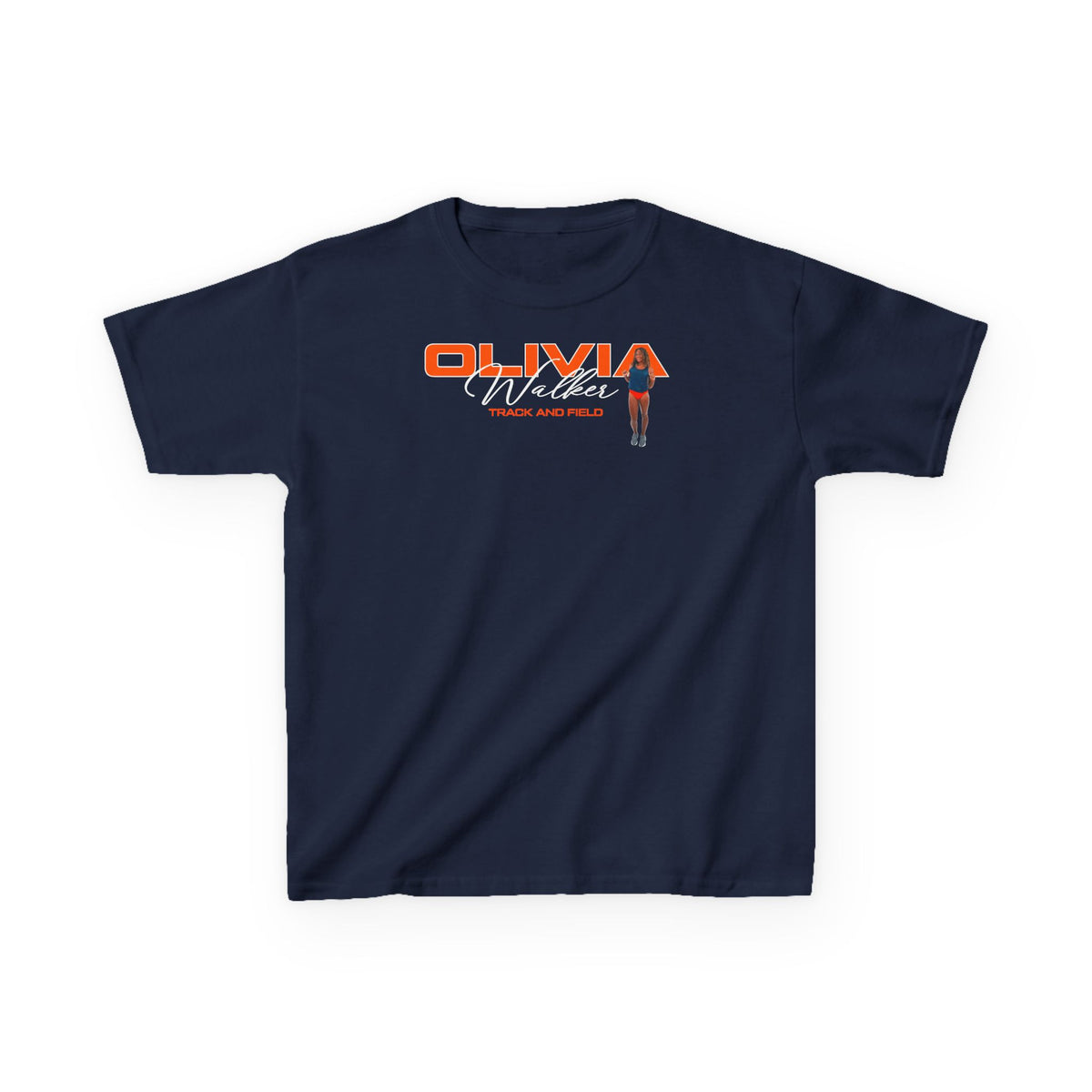 Olivia Walker Cursive Kids Tee