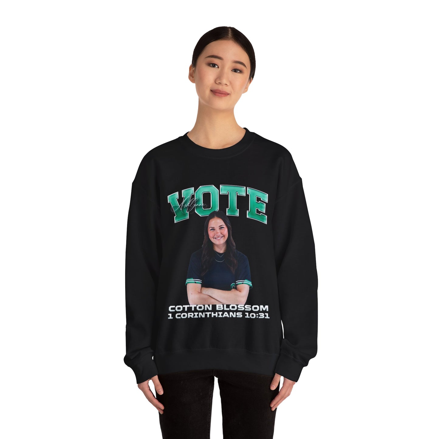 Ashlynne Vote Athlete Glory Crewneck Sweatshirt