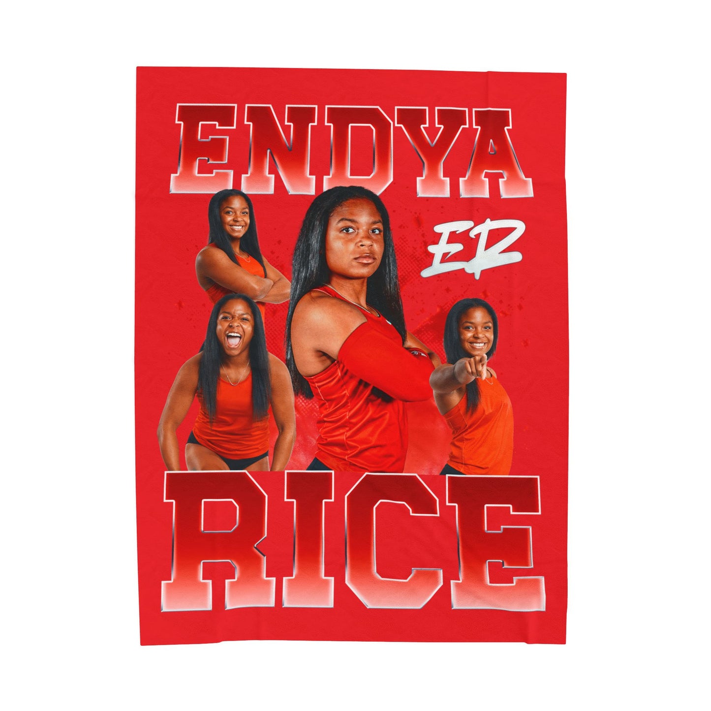 Endya Rice 60"-80" Plush Blanket