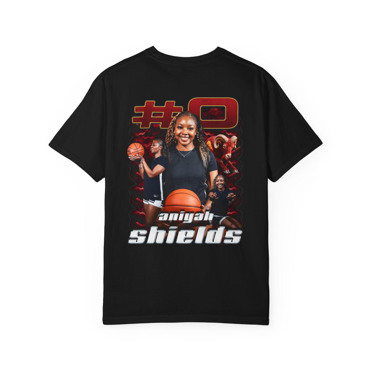 Aniyah Shields Logo Front & Back Premium Tee