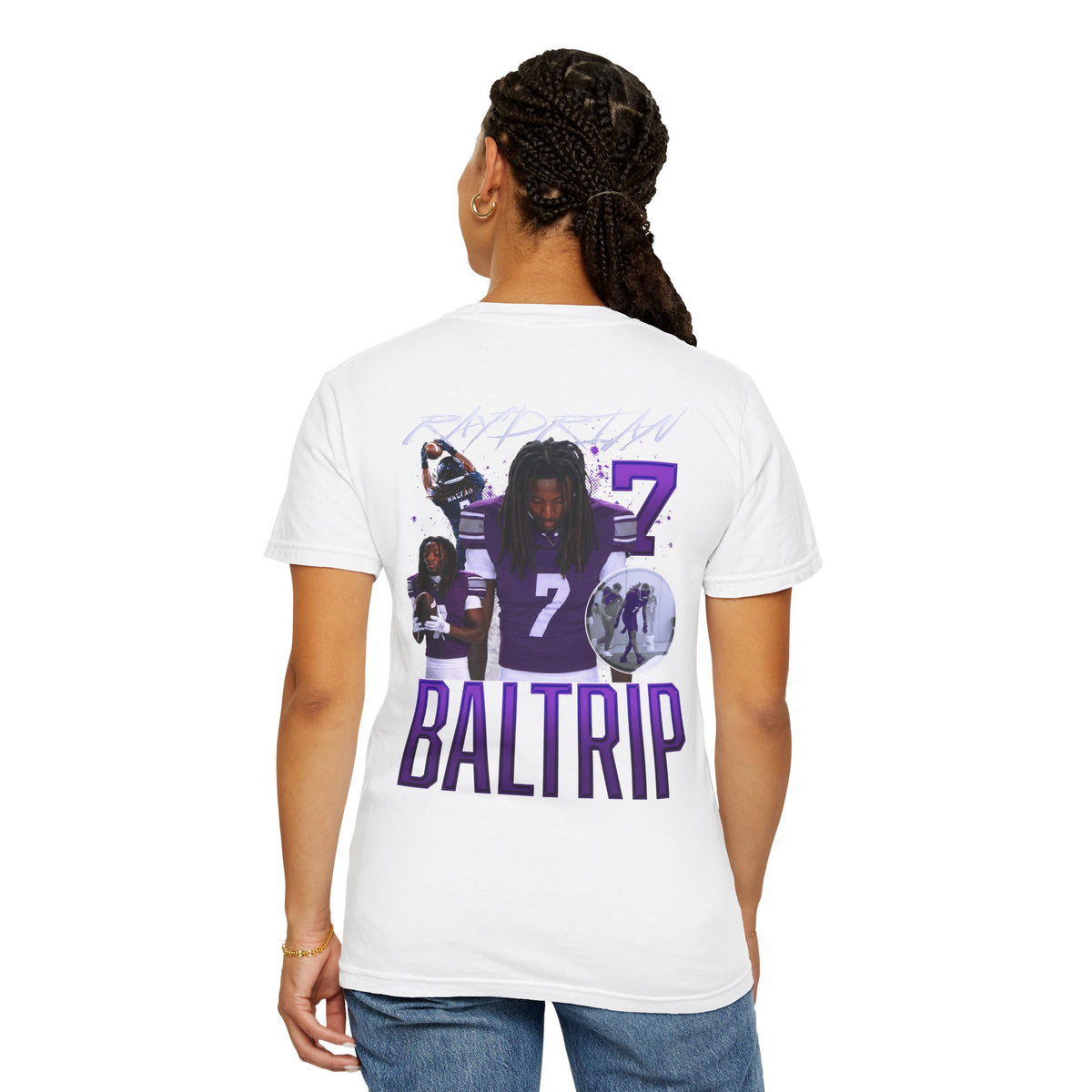 Raydrian Baltrip Logo Front & Back Premium Tee