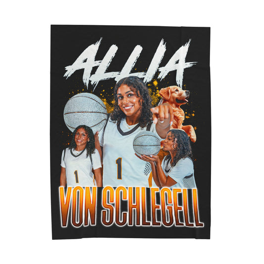 Allia Von Schlegell 60"-80" Plush Blanket