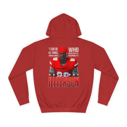 Velltray Jefferson Featured Quote Premium Hoodie