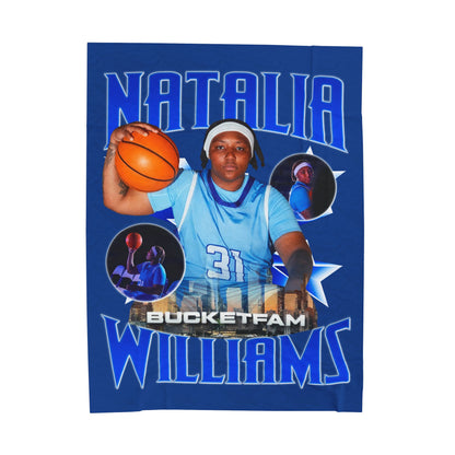 Natalia Williams 60"-80" Plush Blanket
