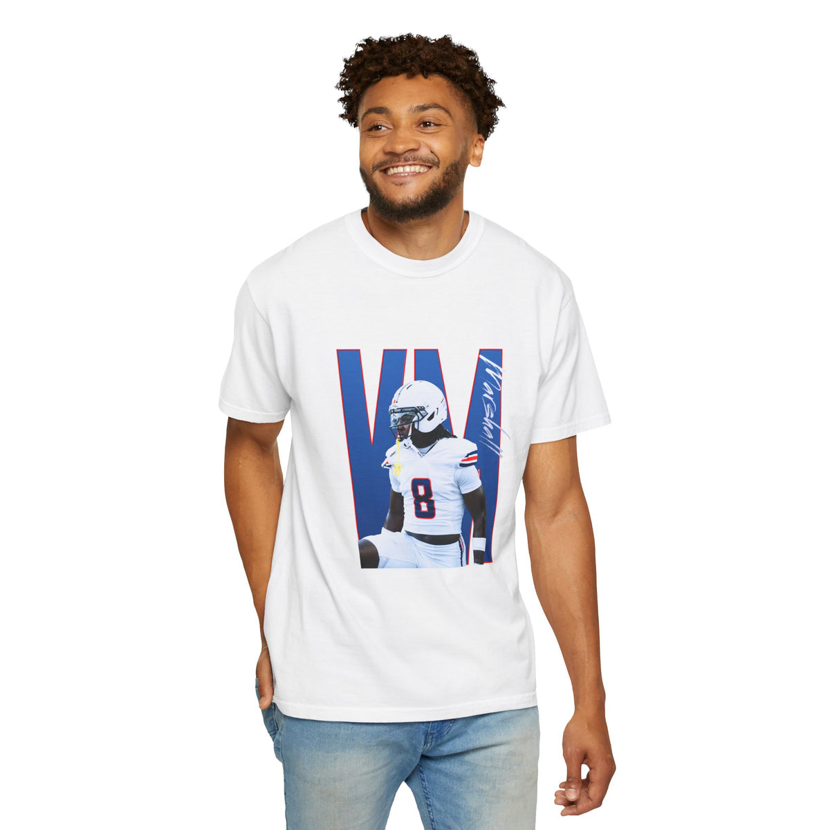 Swipe Marshall Player Icon Initials Premium Tee