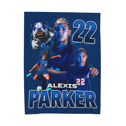 Alexis Parker 60"-80" Plush Blanket
