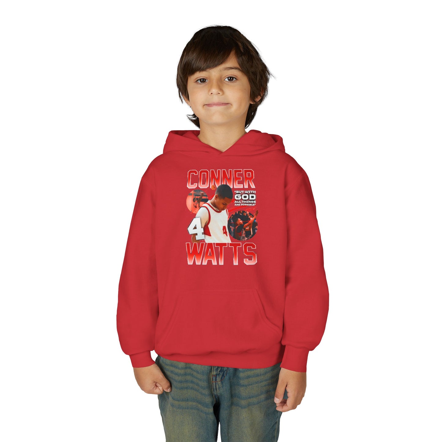 Conner Watts Kids Hoodie