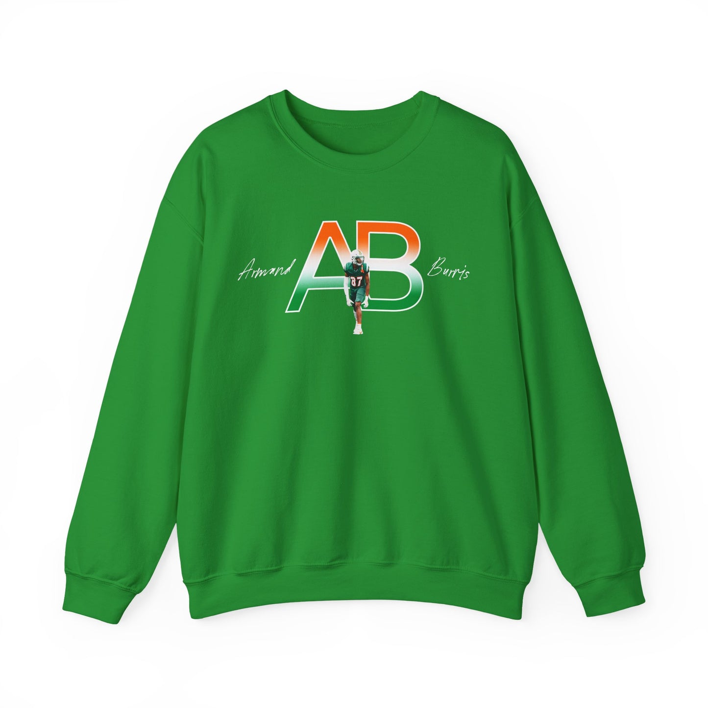 Armand Burris Featured Logo Crewneck Sweatshirt