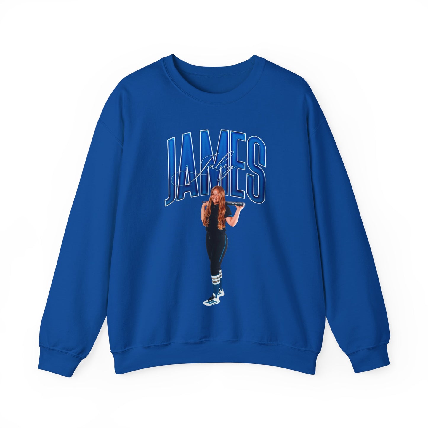 Jaley James Big Last Name Crewneck Sweatshirt