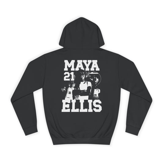 Maya Ellis Vintage Blackout Premium Hoodie